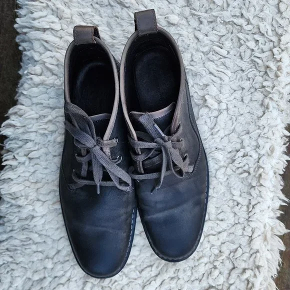 John Varvatos Black and Gray Ankle Boots John Varvatos Men main image 2